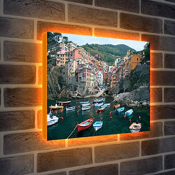 Лайтбокс световая панель - Italy Cinque Terre
