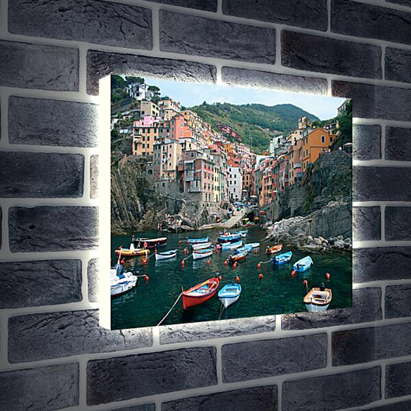 Лайтбокс световая панель - Italy Cinque Terre

