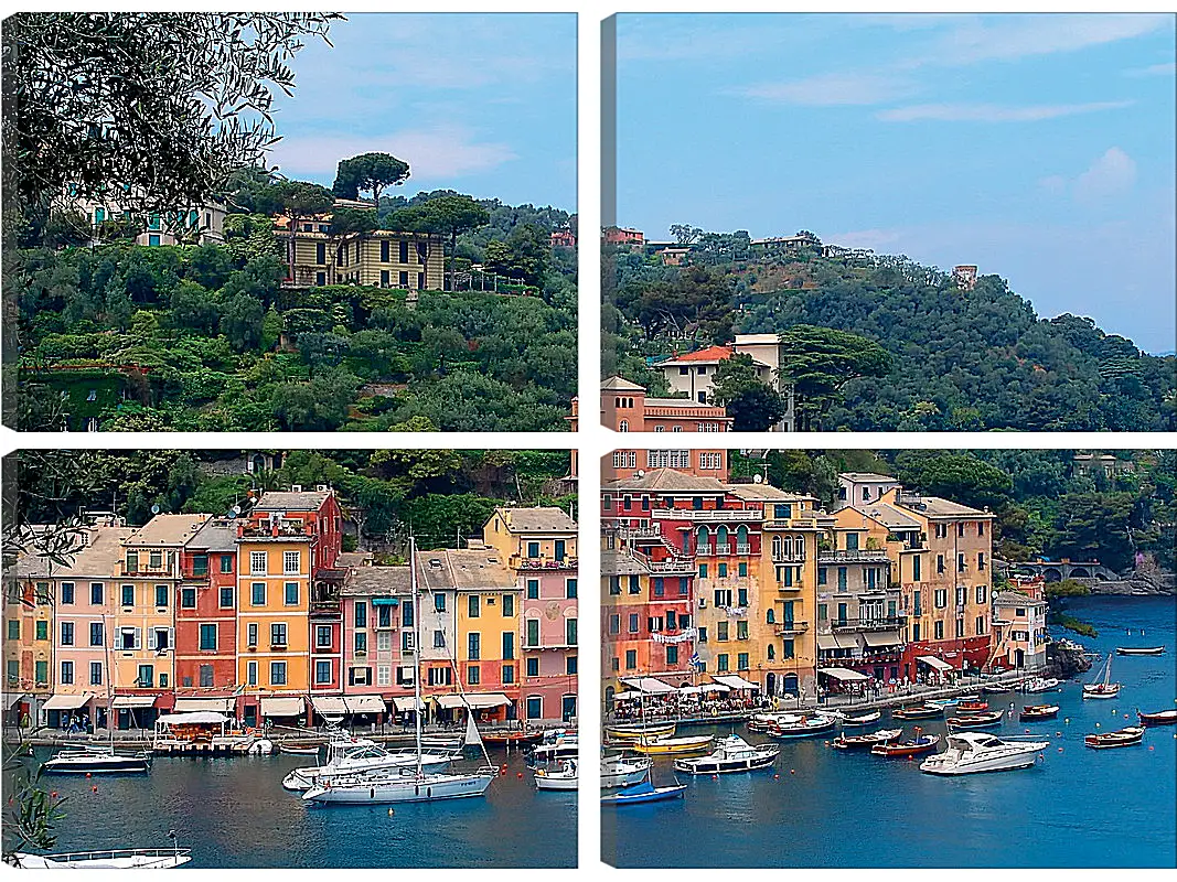 Модульная картина - Italy Portofino
