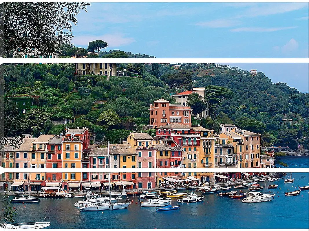 Модульная картина - Italy Portofino
