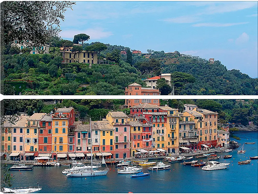 Модульная картина - Italy Portofino
