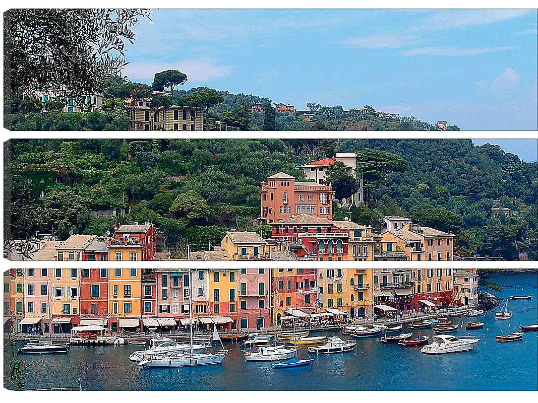 Модульная картина - Italy Portofino
