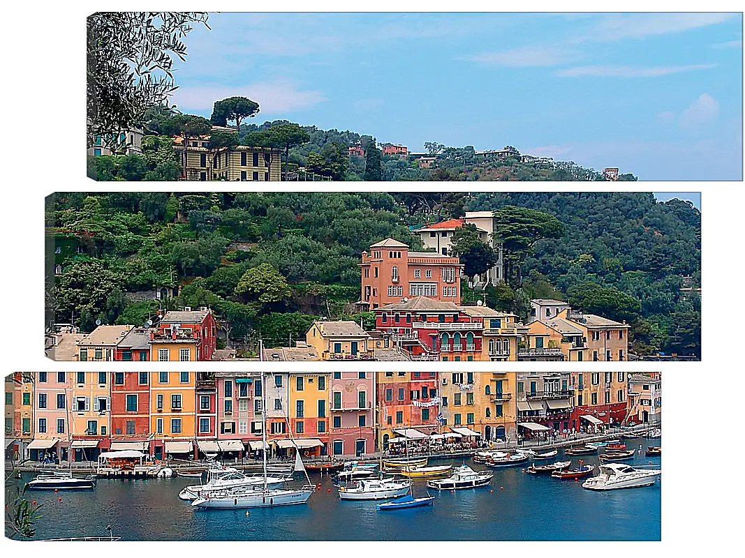 Модульная картина - Italy Portofino
