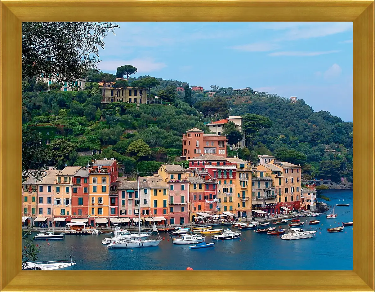 Картина в раме - Italy Portofino
