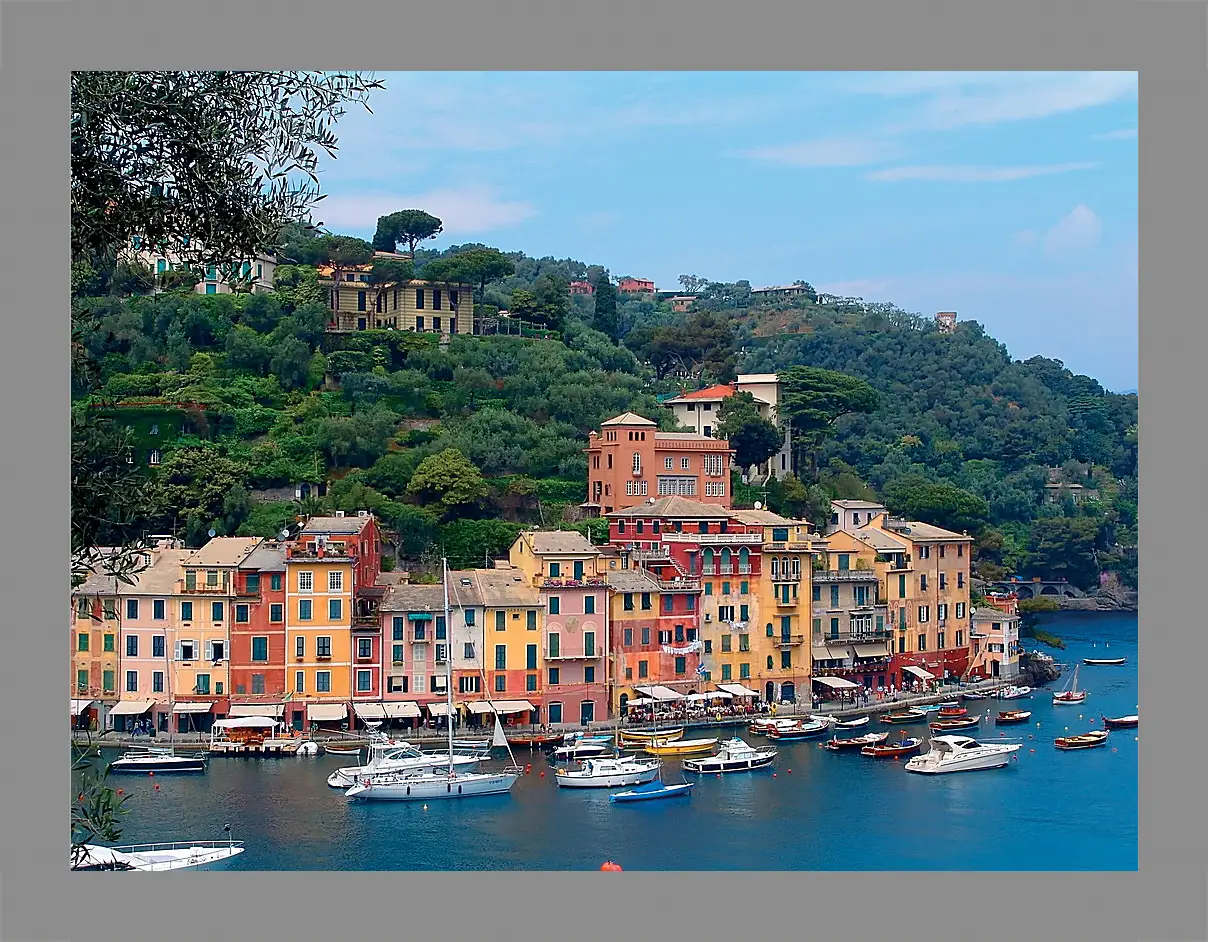 Картина в раме - Italy Portofino
