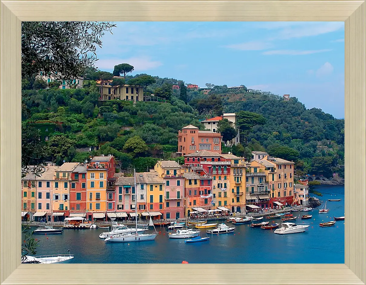 Картина в раме - Italy Portofino
