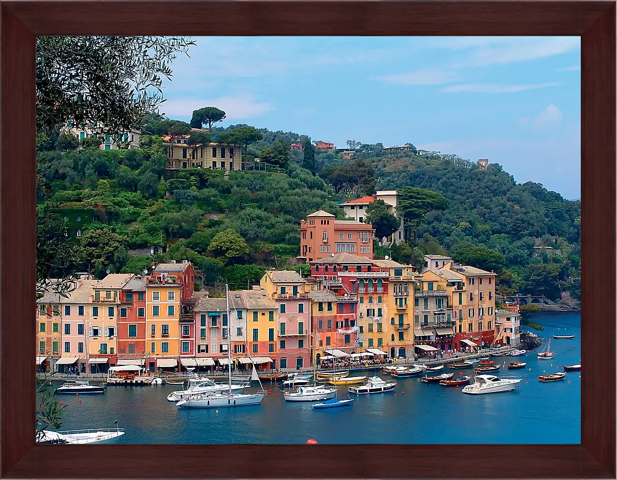 Картина в раме - Italy Portofino
