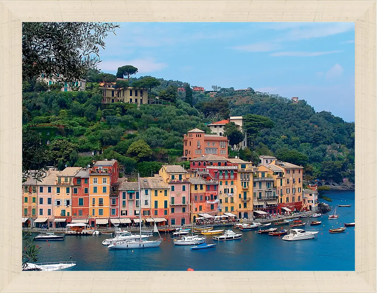 Картина в раме - Italy Portofino
