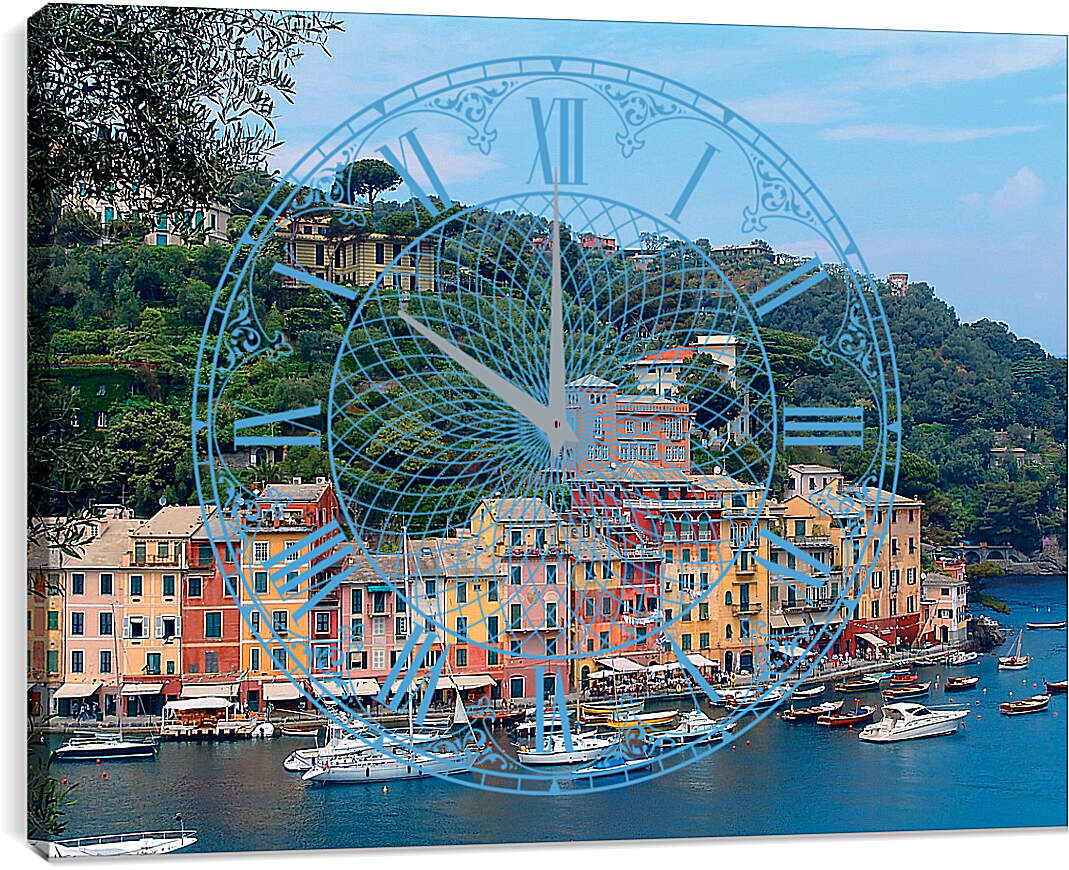 Часы картина - Italy Portofino
