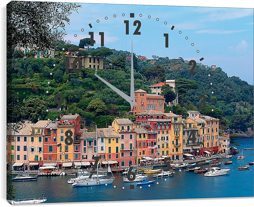 Часы картина - Italy Portofino
