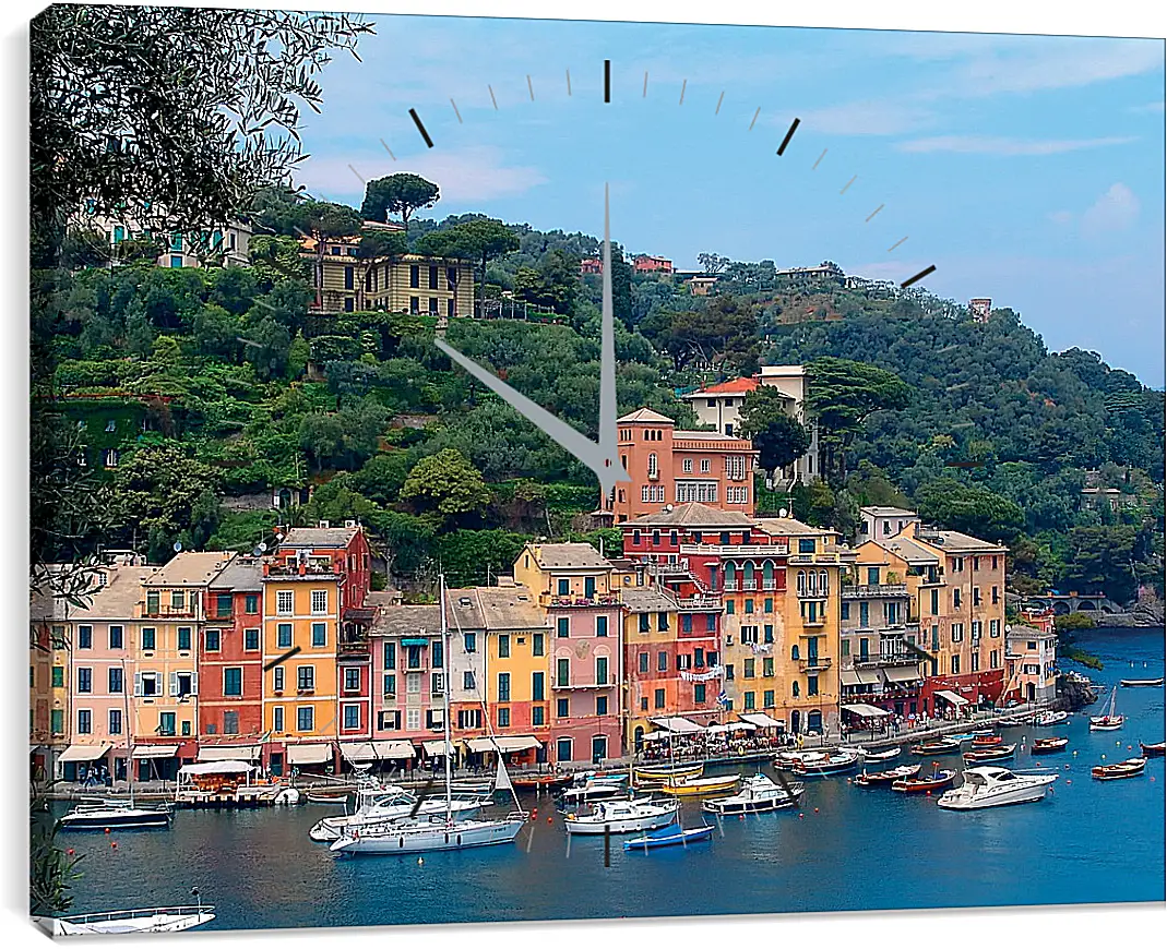 Часы картина - Italy Portofino
