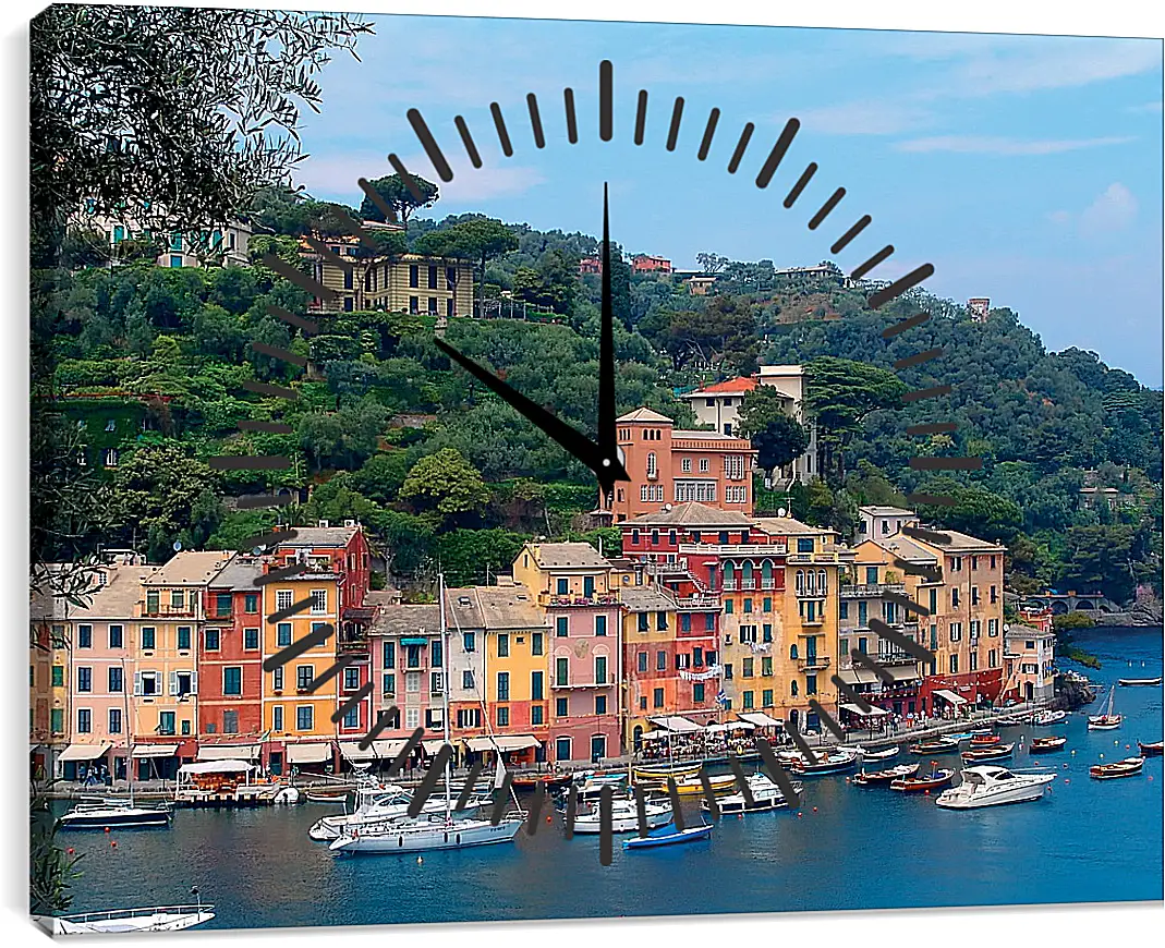 Часы картина - Italy Portofino
