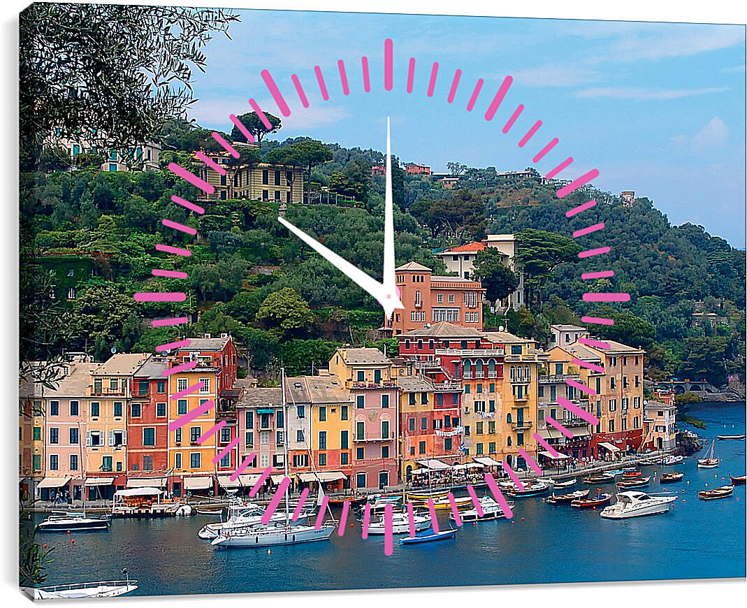 Часы картина - Italy Portofino
