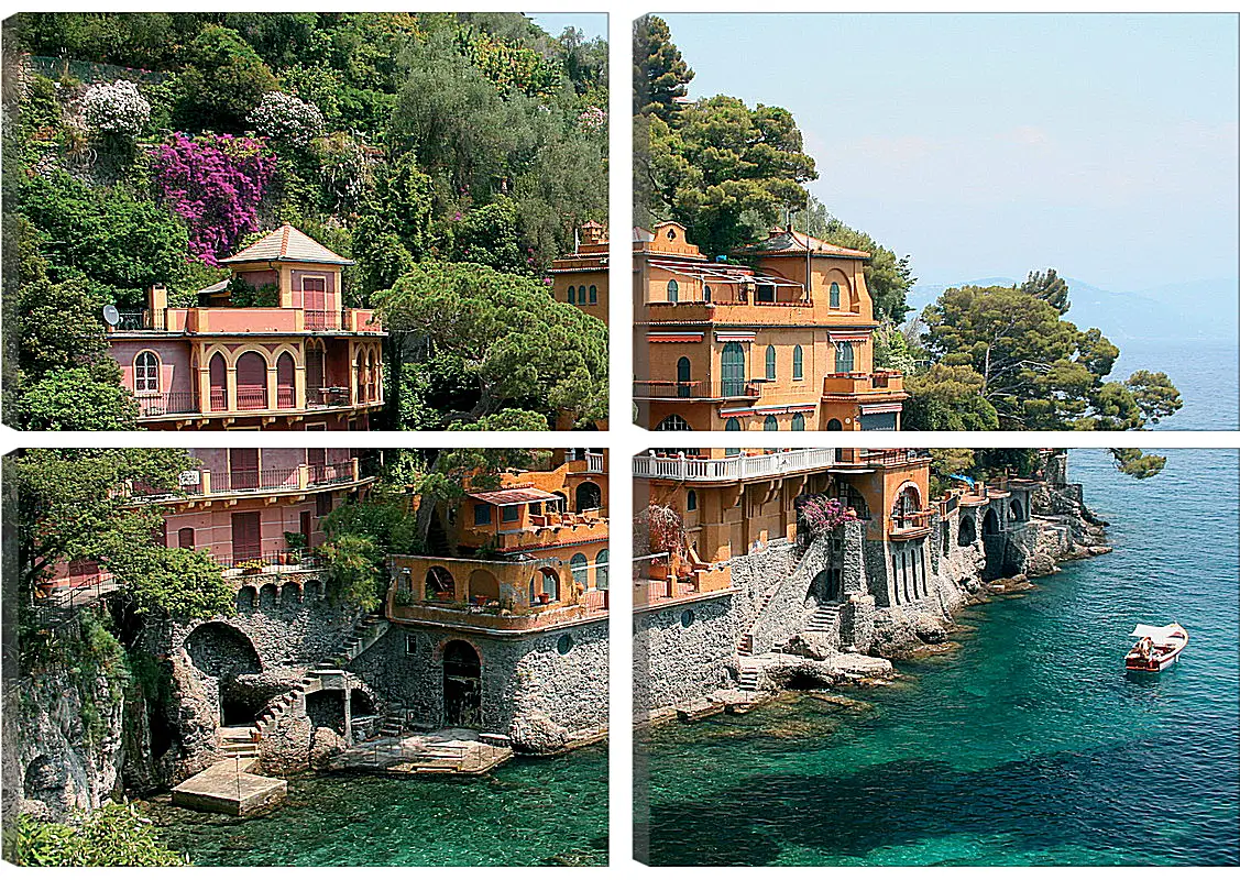 Модульная картина - Italy Portofino
