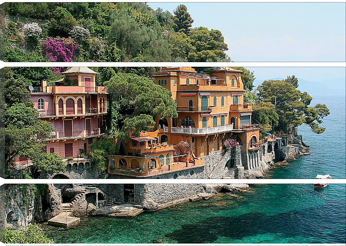 Модульная картина - Italy Portofino
