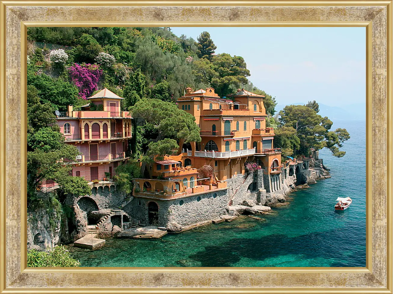 Картина в раме - Italy Portofino
