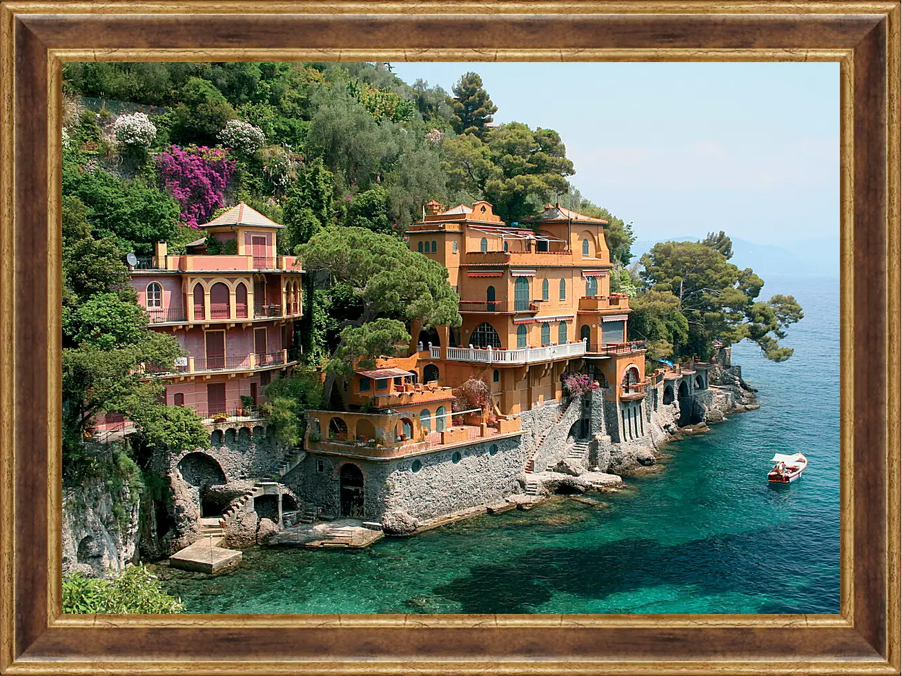 Картина в раме - Italy Portofino
