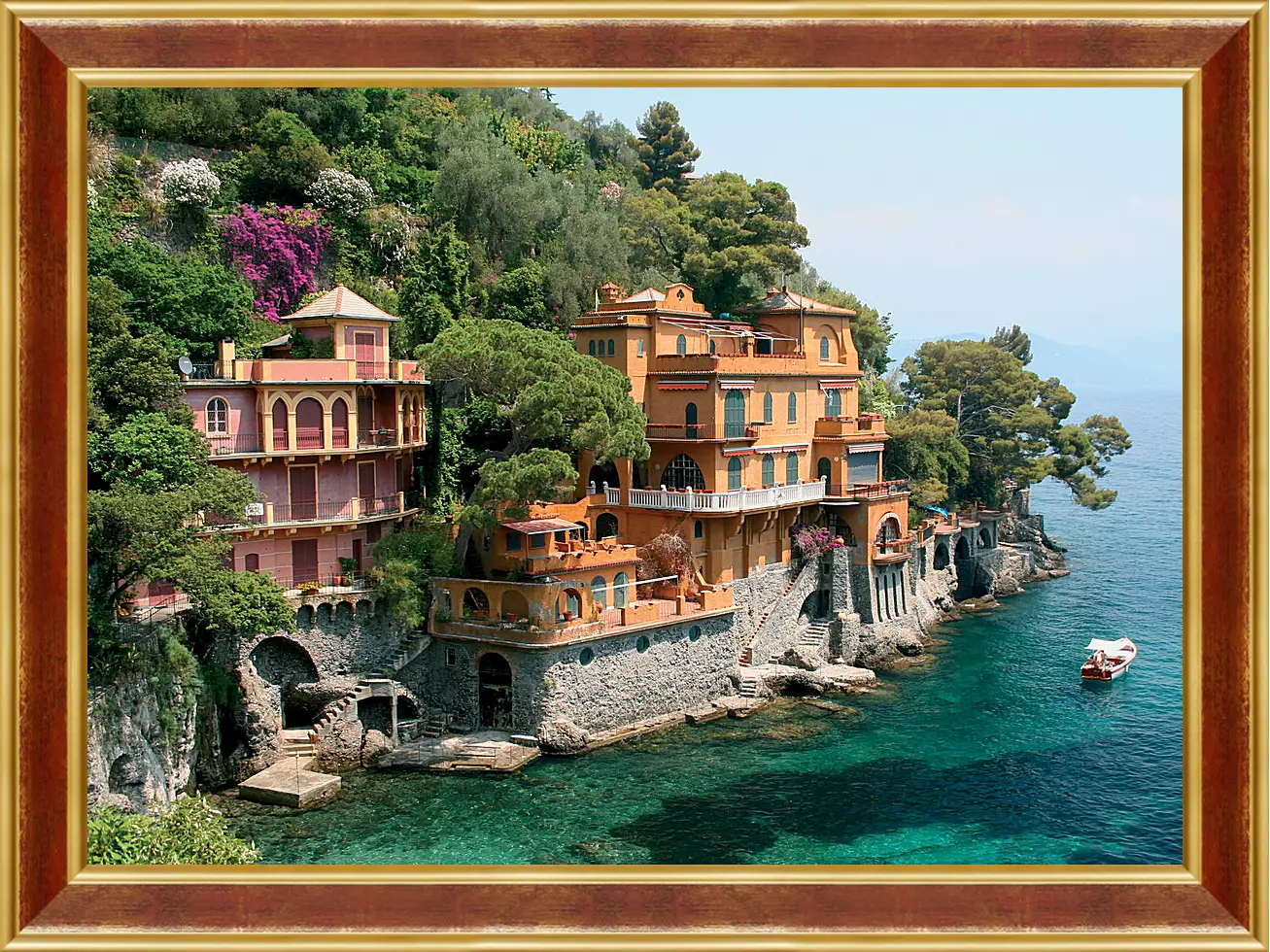 Картина в раме - Italy Portofino
