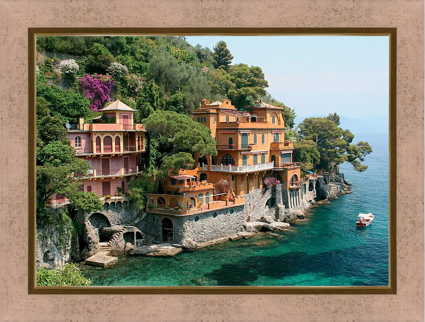 Картина в раме - Italy Portofino
