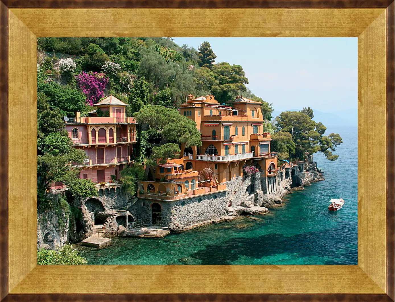 Картина в раме - Italy Portofino
