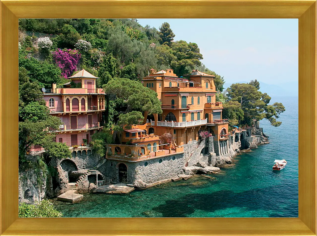 Картина в раме - Italy Portofino
