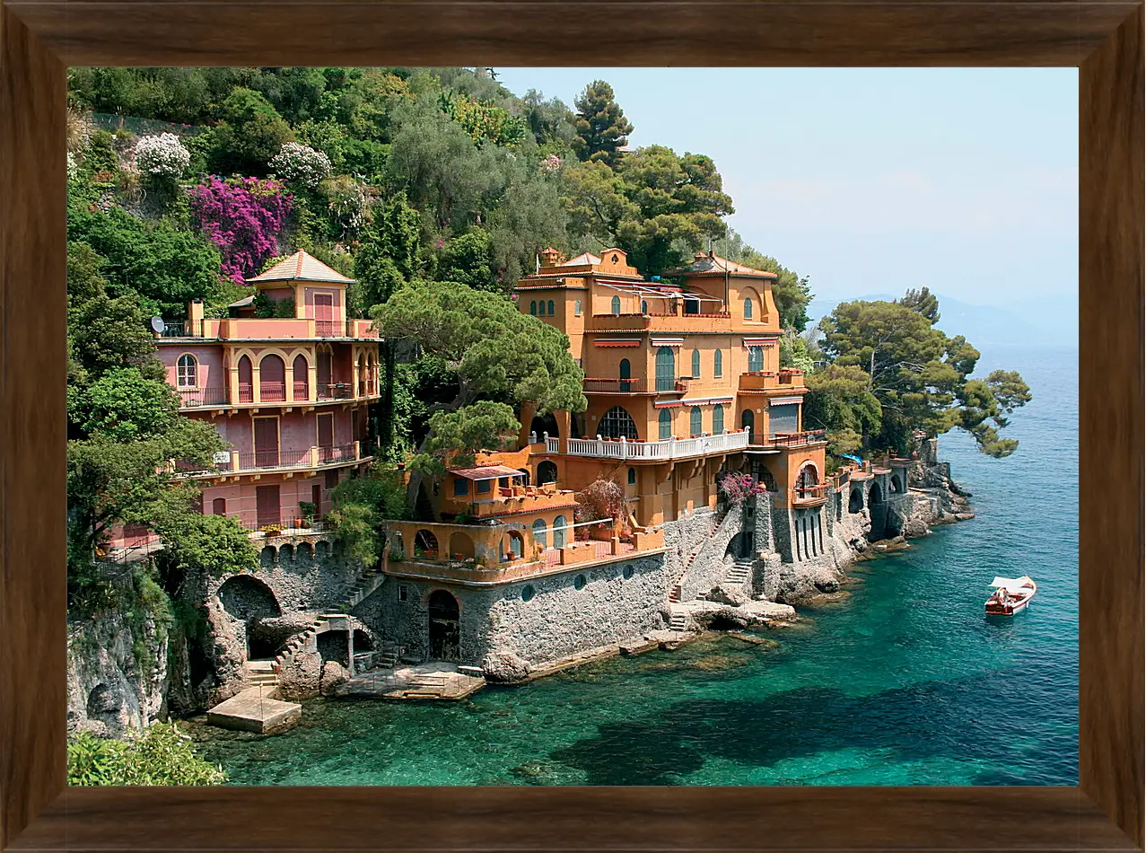 Картина в раме - Italy Portofino
