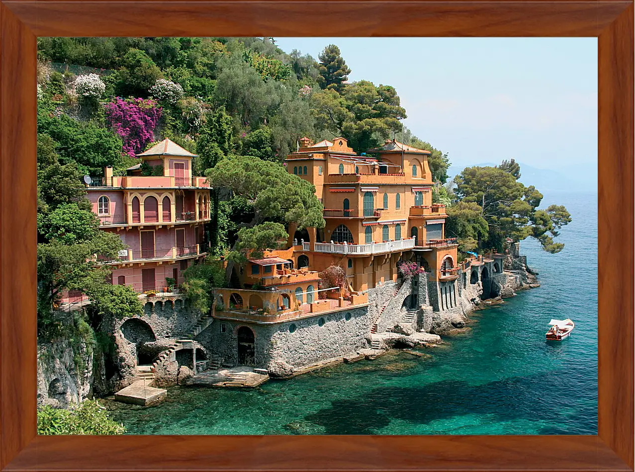 Картина в раме - Italy Portofino
