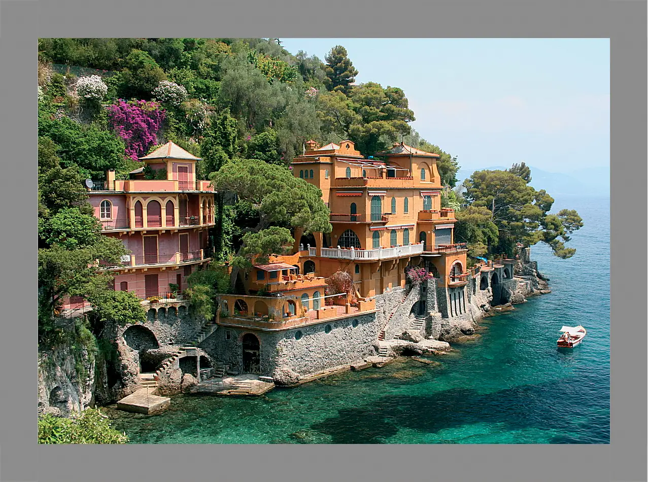 Картина в раме - Italy Portofino
