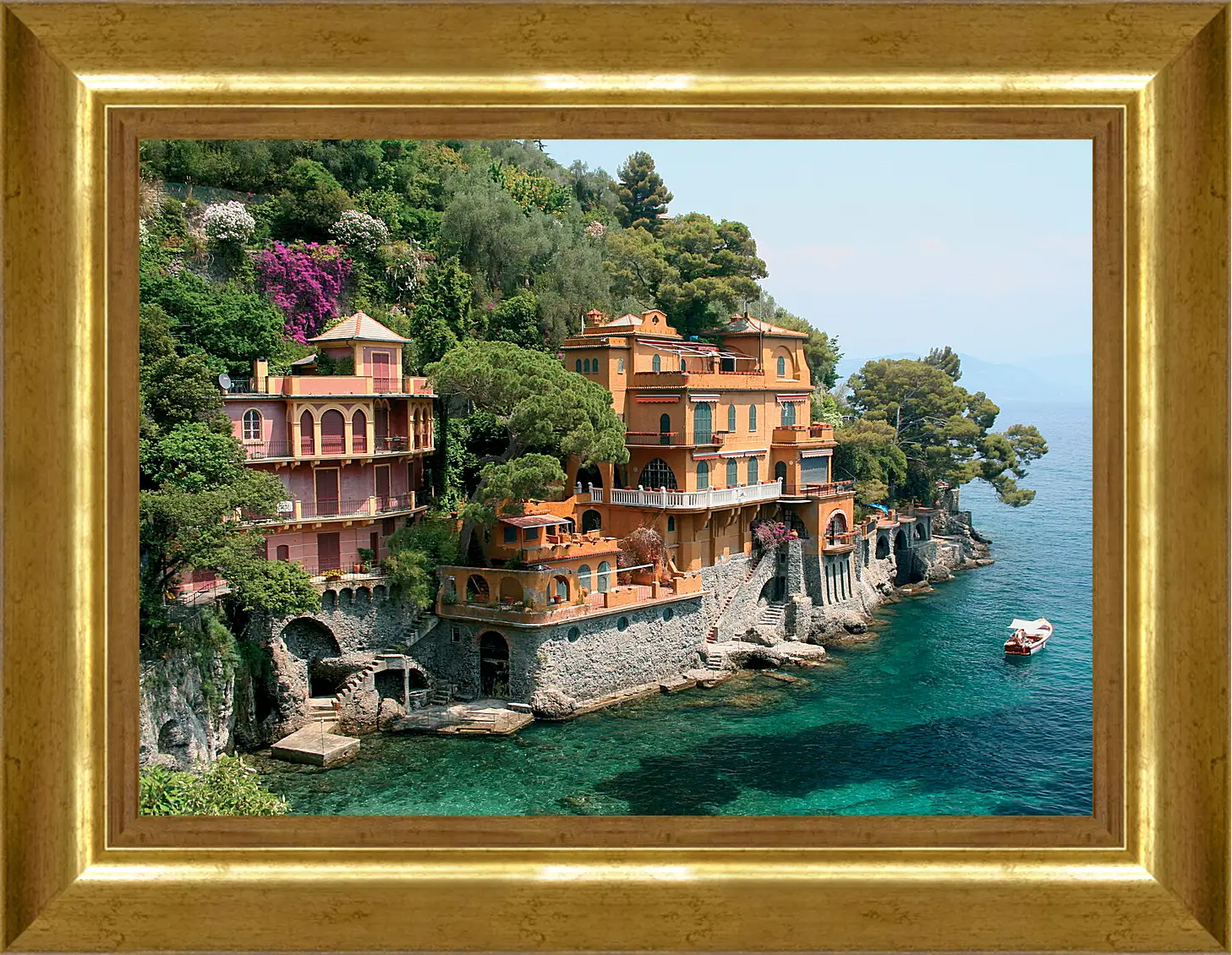 Картина в раме - Italy Portofino
