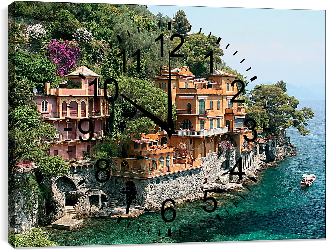 Часы картина - Italy Portofino
