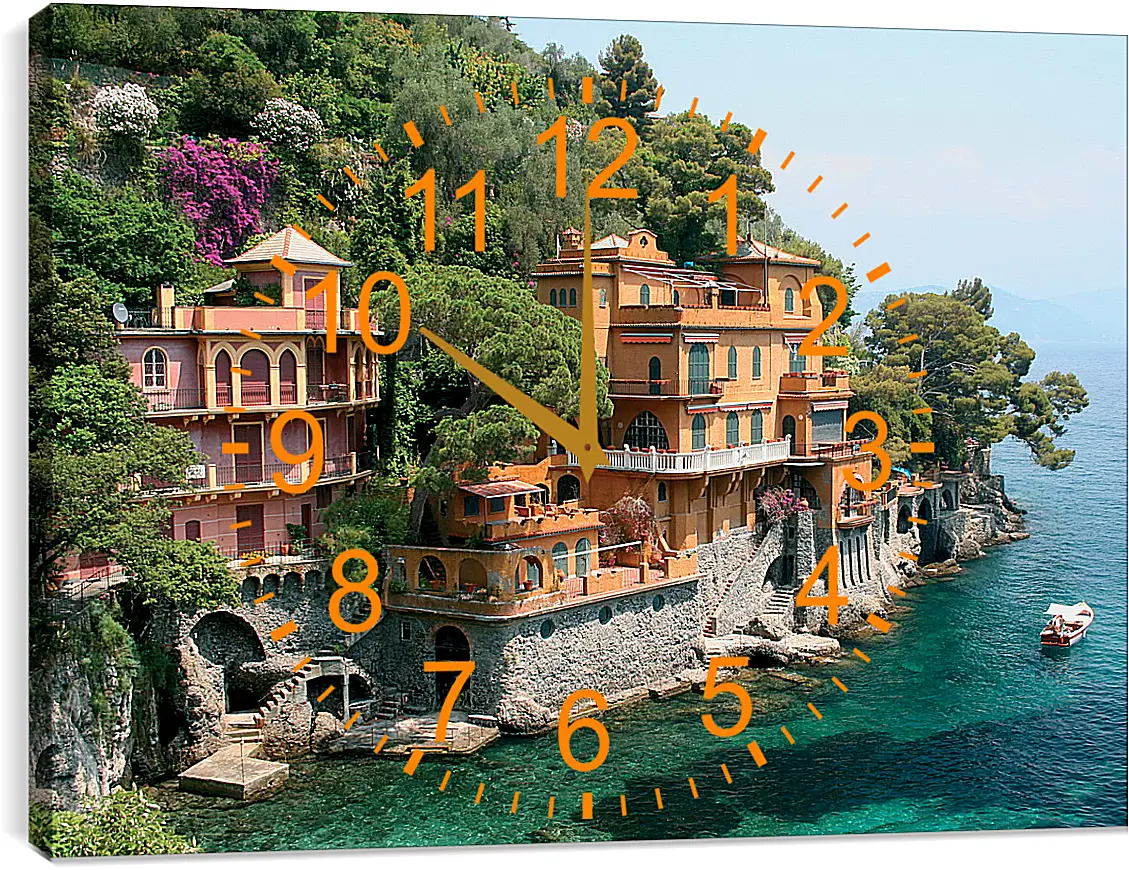 Часы картина - Italy Portofino
