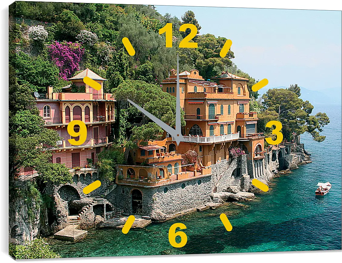 Часы картина - Italy Portofino
