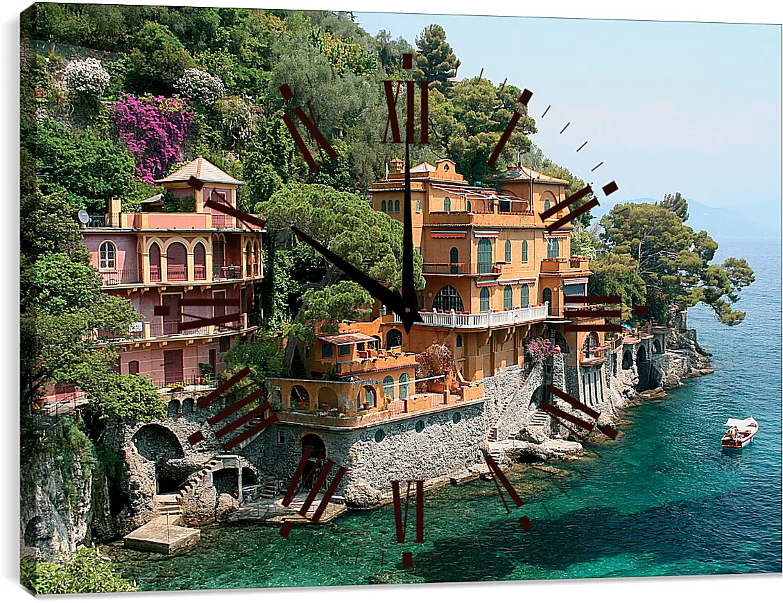 Часы картина - Italy Portofino
