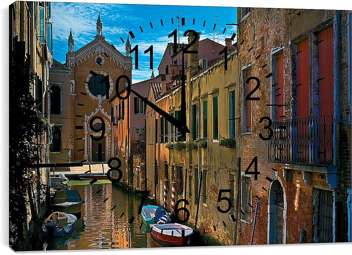 Часы картина - Италия. Венеция.