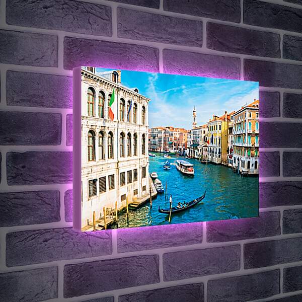 Лайтбокс световая панель - Италия. Венеция.