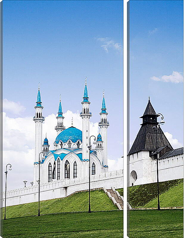 Модульная картина - Кремль в Казани
