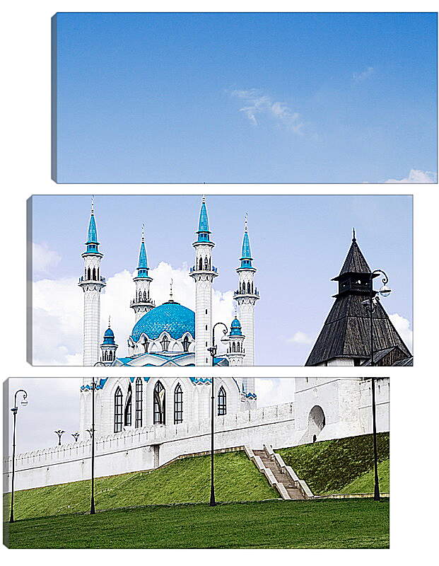 Модульная картина - Кремль в Казани
