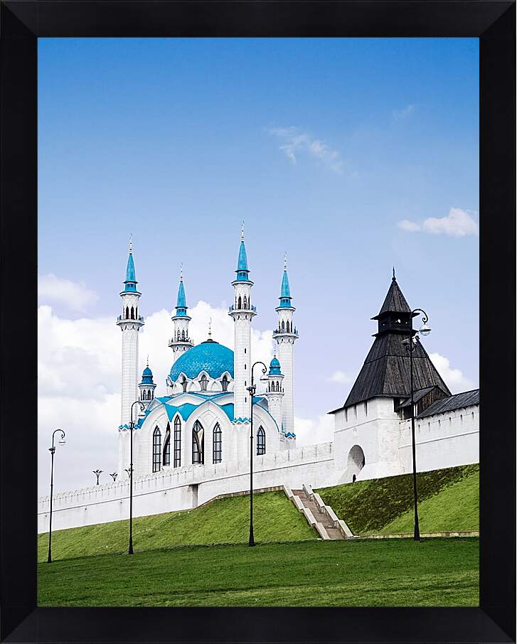 Картина в раме - Кремль в Казани
