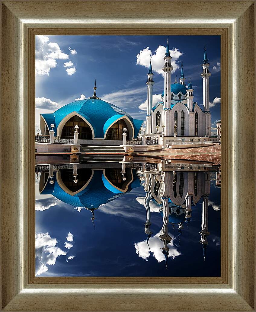 Картина в раме - Казань Кремль