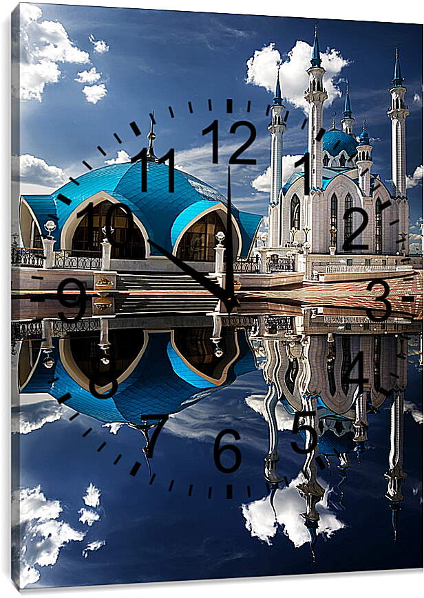 Часы картина - Казань Кремль