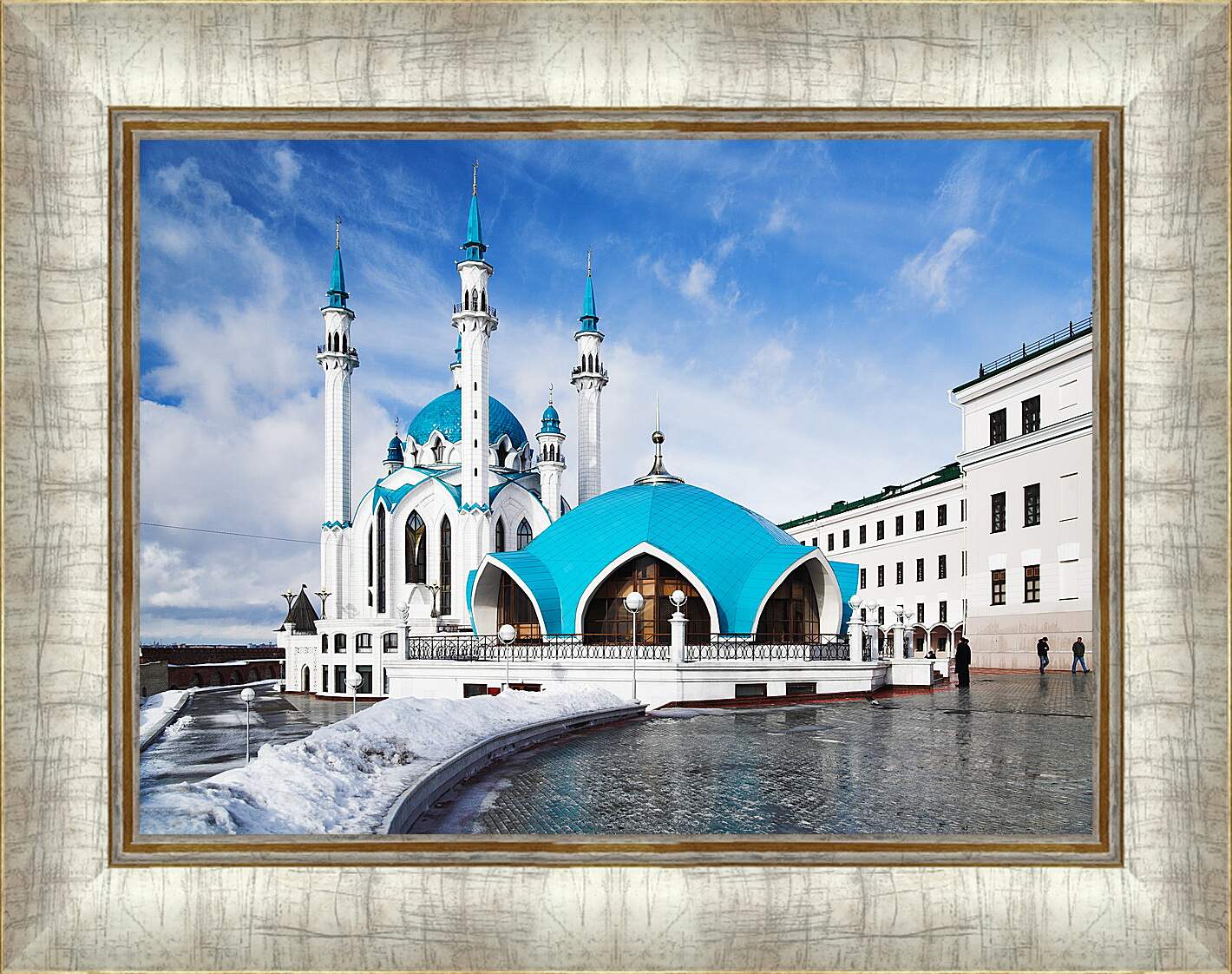 Картина в раме - Кремль Казани
