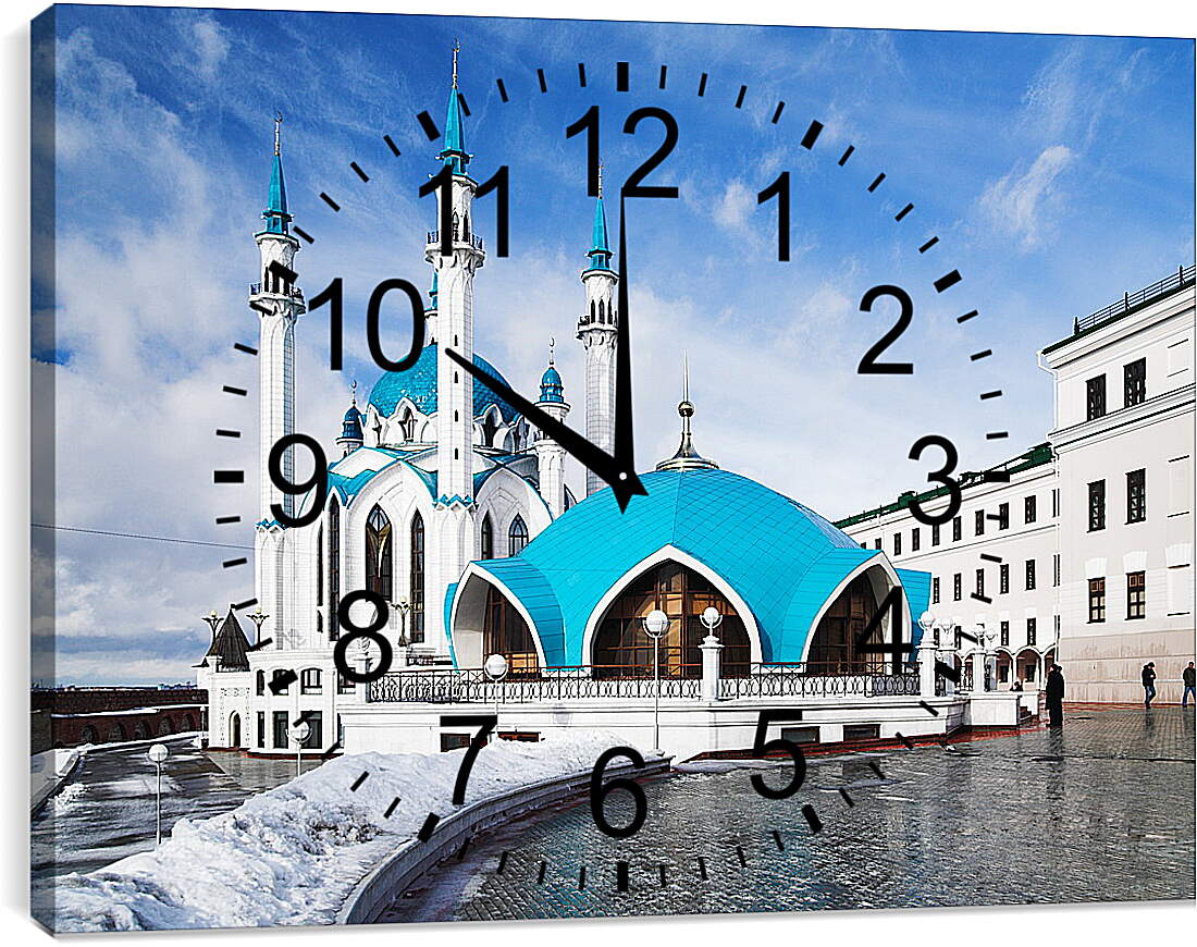 Часы картина - Кремль Казани
