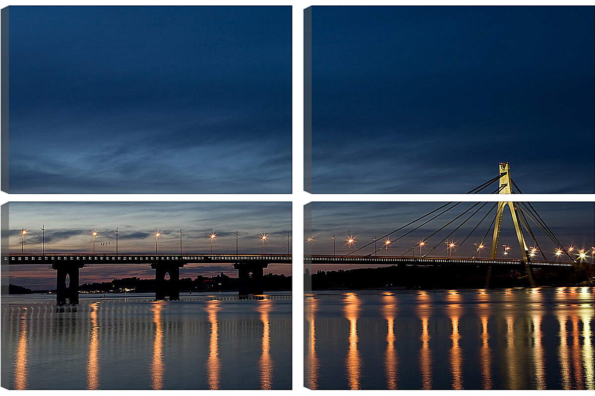 Модульная картина - Мост Киев