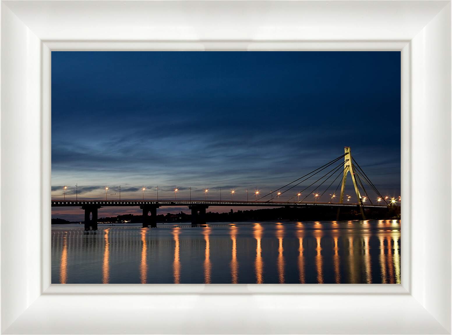Картина в раме - Мост Киев