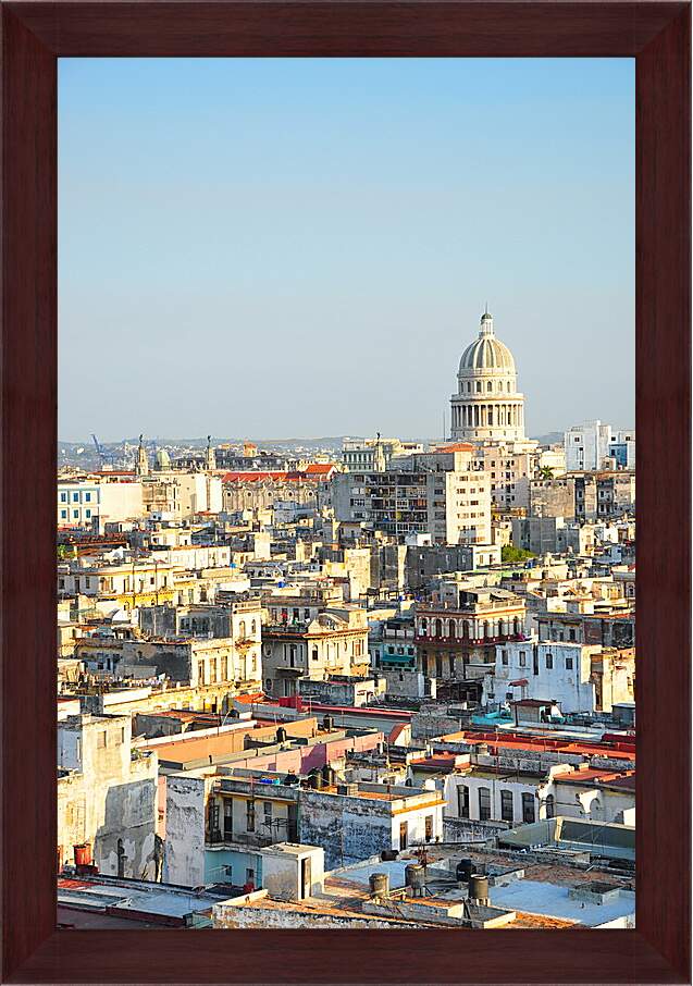 Картина в раме - Куба
