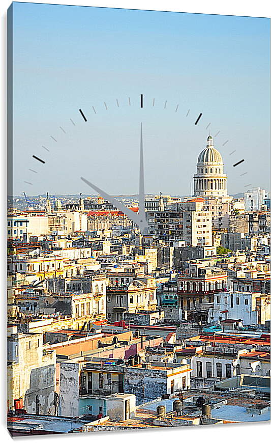 Часы картина - Куба
