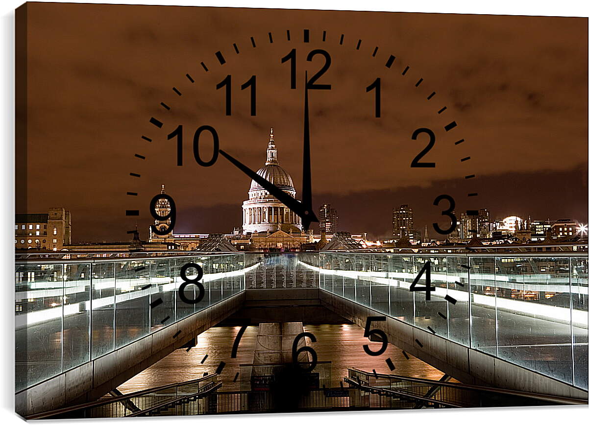 Часы картина - Лондон
