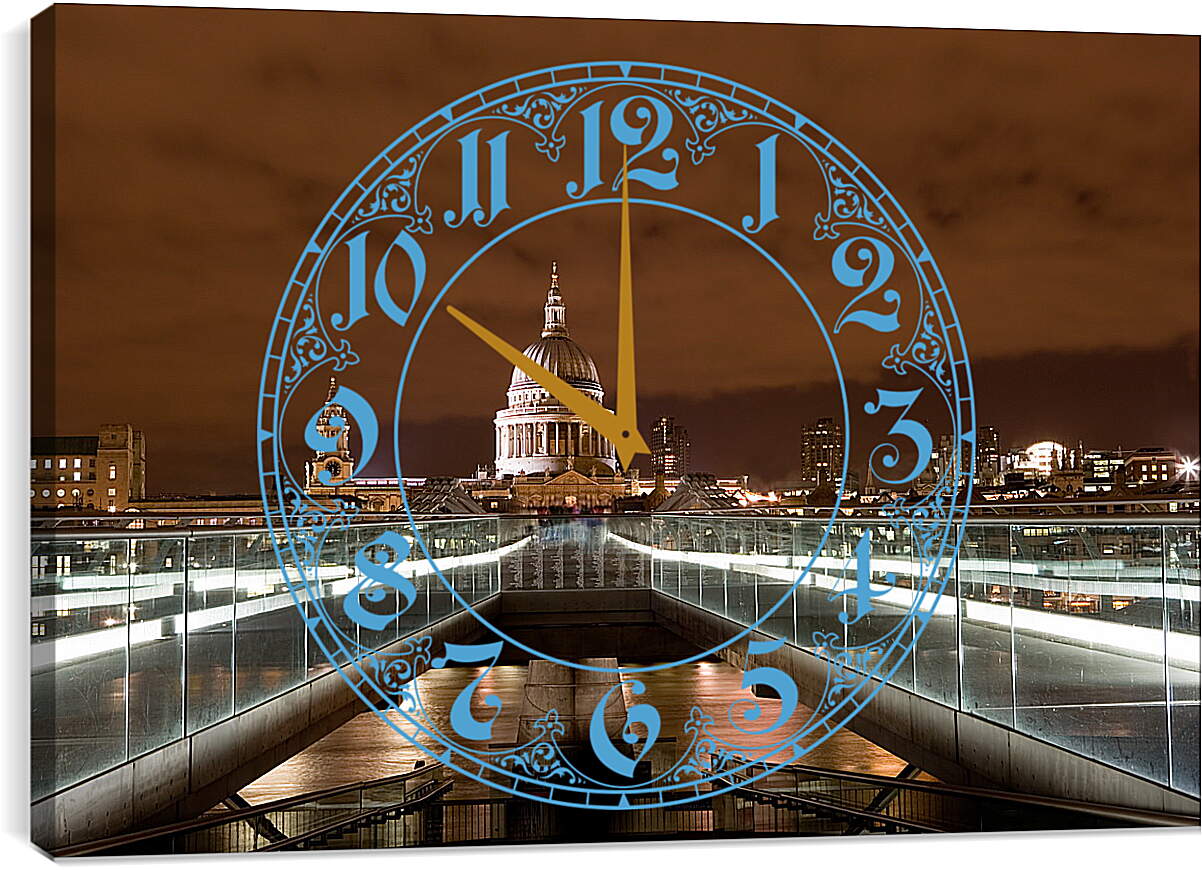 Часы картина - Лондон
