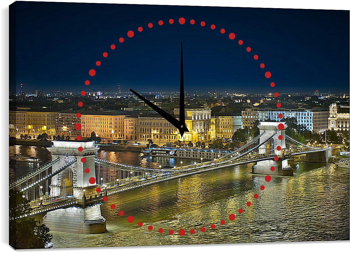 Часы картина - Будапешт