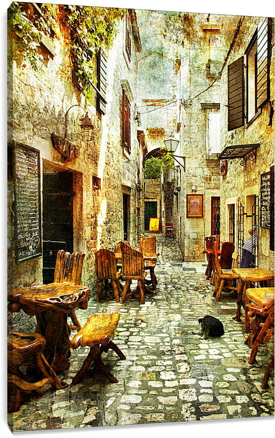 Постер и плакат - Старые улицы Греции